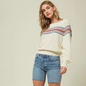 O'Neill Keik stripe knit sweater